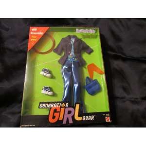  1999 Barbie Generation Girl Gear shiny pants outfit: Toys 