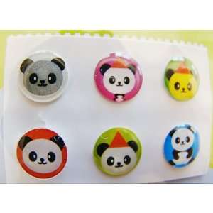   Sticker for iphone/ipad/itouch, Pan Da Da, 6 Stickers Toys & Games