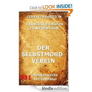 Der Selbstmordverein (Kommentierte Gold Collection) (German Edition 