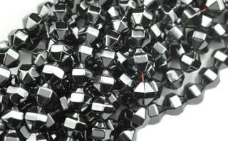 50 Fine Quality Genuine Hematite Saturn Cut Beads 8MM  