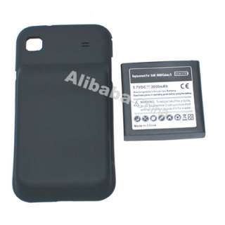 3000mAh high quality Battery for Samsung Mobile i9000 + cover