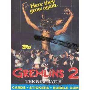  1990 TOPPS GREMLINS 2 THE NEW BATCH TRADING CARDS: Toys 