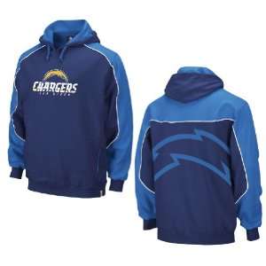  San Diego Chargers Blue Arena Hoody Sweatshirt  Sports 