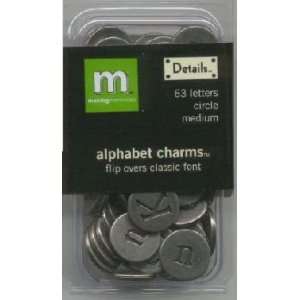 MM   Alphabet Charms Md   Circle   Classic Font  Sports 