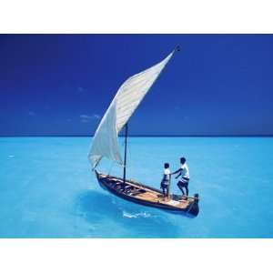  Sailing with Traditional Dhoni, North Male Atoll, Maldives 