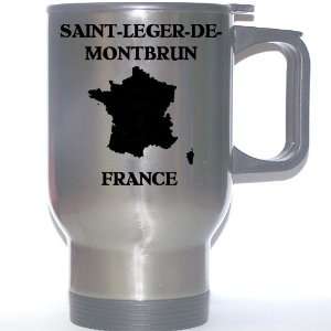  France   SAINT LEGER DE MONTBRUN Stainless Steel Mug 