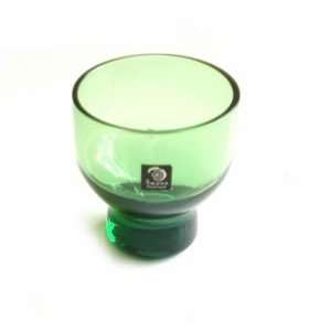  New Set of Six New 2 Ounce Green Cold Sake Cup Made In 