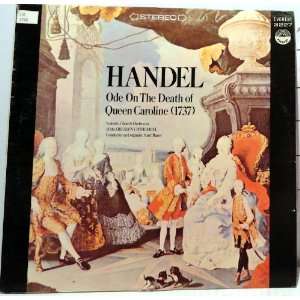 : Handel: Ode On The Death of Queen Caroline, Bauer, Everest Records 