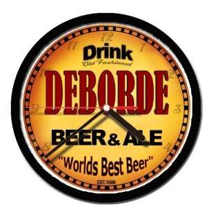  DEBORDE beer ale cerveza wall clock: Everything Else