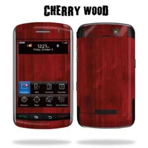   Decal for BLACKBERRY STORM 9500 / 9530   Cherry Wood Cell Phones