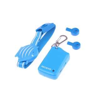   Blue Fish Wristband Anti Lost Alarm Safety Security For Baby Pet Purse