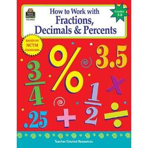  CREATED RESOURCES HOW TO FRACTIONS DECIMALS GR 5 8 