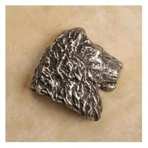  Anne At Home Cabinet Hardware 823 Lion Head Rt Knob Pewter 