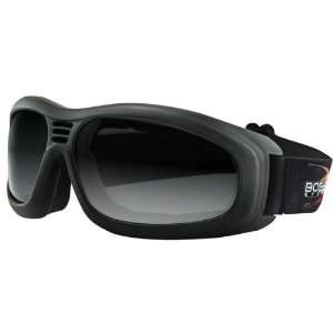  Bobster Touring II Black With Smoke Lens Sunglasses 