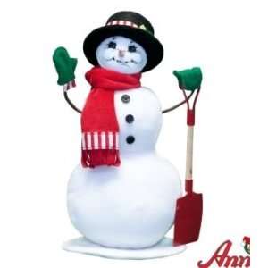  Annalee Mobilitee Doll Christmas Shimmermint Snowman 9 
