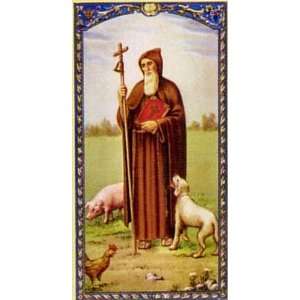  Saint Anthony the Abbot Prayer Card