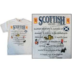  Scotland   Nationality Definition T shirt (Large) Patio 