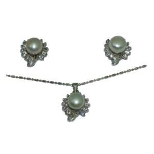  Inspired Pearl Stone Design Jewelry Set: Jewelry