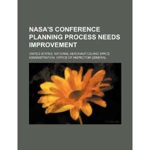  NASAs conference planning process needs improvement 