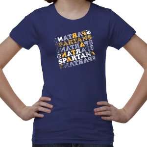  San Jose State Spartans Youth Girls Crossword T Shirt 