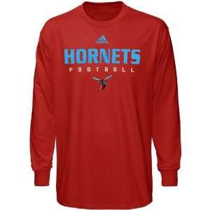   Delaware State Hornets Cherry Sideline Long Sleeve T shirt Sports