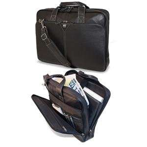  Mobile Edge, 16Deluxe Leather Briefcase BK (Catalog 