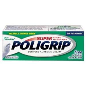   Poligrip Free Denture Adhesive Cream .75oz