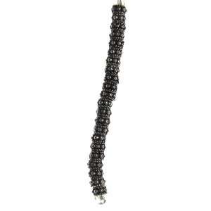  Bead Collection 40488 Silver Plated Rope Bead 4.5 Inch 