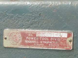 ROCKWELL VERTICAL BAND SAW 35  