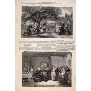  Royal Academy Exhibition Fine Art 1847 Print Paintings 