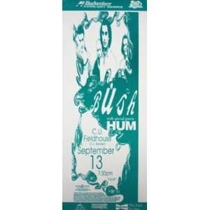  Bush Gavin Rossdale Boulder Original Concert Poster: Home 