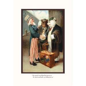   Teddy Roosevelts Bears: You Belong to Us 24x36 Giclee: Home & Kitchen