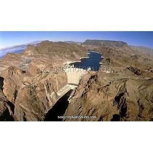  Hoover hydroelectric dam, Colorado River, USA Canvas 