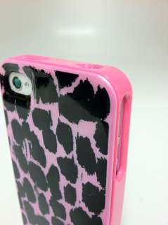   PINK FASHION DESIGNER SNAP ON CUTE CASE COVER SKIN FOR IPHONE 4 4S USA