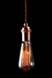 Design your own Custom farmhouse style bare bulb pendant light and 