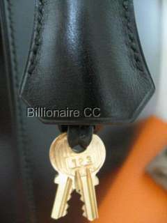 100%Authentic Hermes Black Hermes Kelly 32cm Bag GORGEOUS  