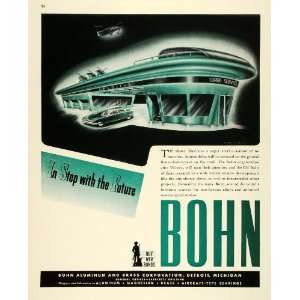  1943 Ad Bohn Aluminum & Brass Detroit Michigan Future Gas 