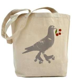  Pigeon Tote Roller derby Tote Bag by  Beauty