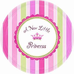   Party By Amscan A New Little Princess Dessert Plates 