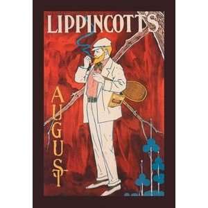  Lippincotts, August 1895   Paper Poster (18.75 x 28.5 