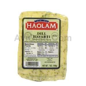 Haolam Dill Havarti Natural Sliced Cheese 7 oz
