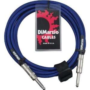  Dimarzio EP1710EB 10 Instrument Cable (Electric Blue 
