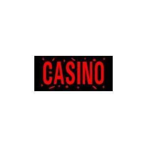  Casino Simulated Neon Sign 12 x 27: Home Improvement