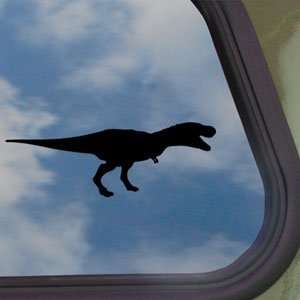  T Rex Jurassic Park Black Decal Dinosaur Window Sticker 
