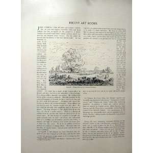  1893 ART JOURNAL DRAWING BRIE CRATHIE CHURCH ABERDEEN 