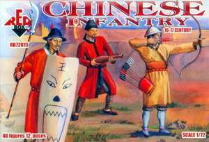 Red Box 1/72 72015 Chinese Infantry (16 17 Century)   