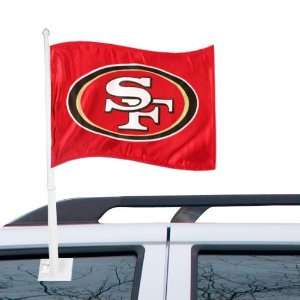  San Francisco 49ers Maroon Car Flag