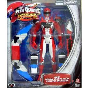   Rangers Operation Overdrive Red Mega Battlized Power Ranger Toys