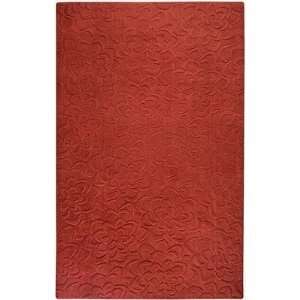  Candice Olson SCU7531 Sculpture Red Contemporary Rug 