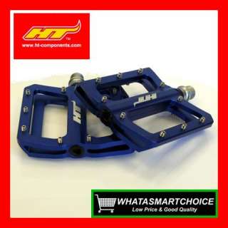 NEW AN01 BLUE Mountain & BMX Bicycle Bike Pedals  